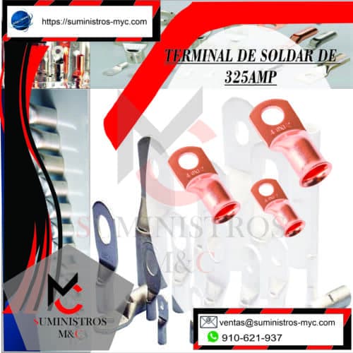 TERMINAL DE COBRE 325AMP