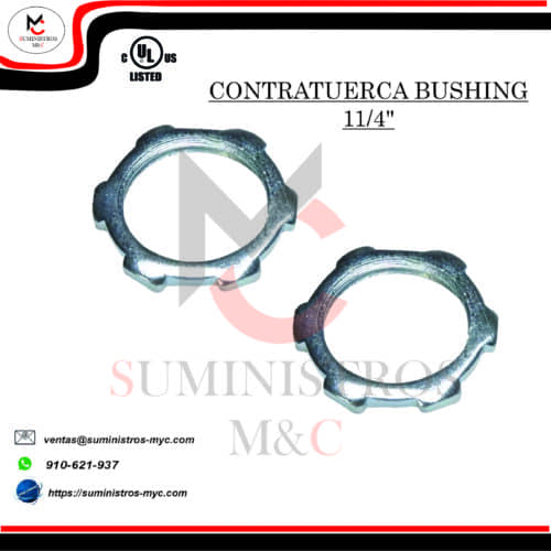 CONTRATUERCA BUSHING UL DE 11/4″