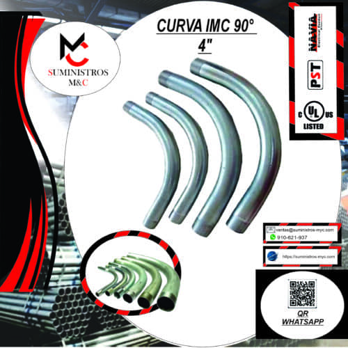 CURVA IMC 90° 4″ UL