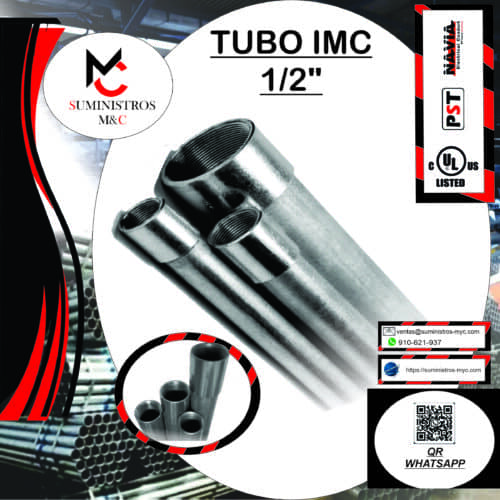 TUBO CONDUIT IMC 1/2″