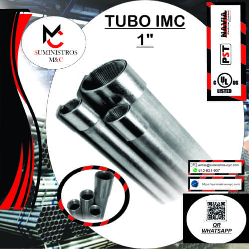 TUBO CONDUIT IMC 1″