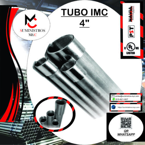 TUBO CONDUIT IMC 4″