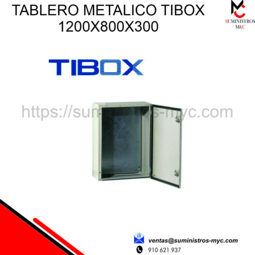 TABLERO POLIESTER 1200X800X300 TIBOX